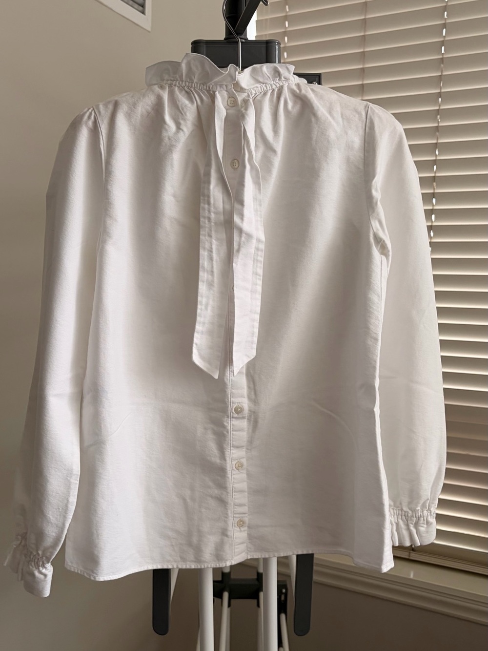 SÉZANE Cotton Top with Ruffle Detail Size 34